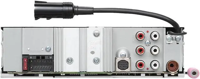 Alt view image 3 of 19 - Kenwood KMR-M332BT Marine Digital Media Receiver with Bluetooth