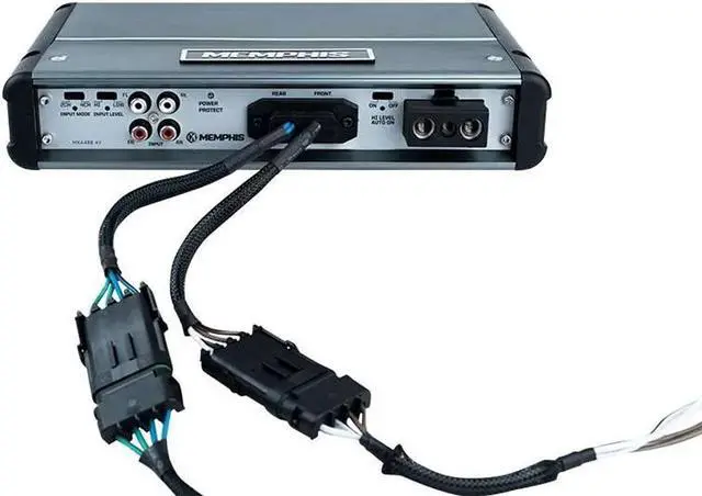 Alt view image 2 of 2 - Memphis Audio MM500.4V 125×4 at 2 Ohm 4-Channel Marine Amplifier