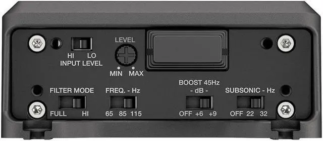 Alt view image 3 of 3 - Hertz HMP 1D Marine and Powersports Class D 300W Mono Amplifier