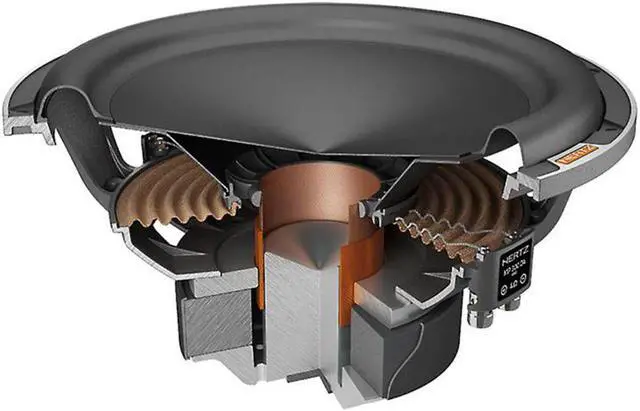 Alt view image 2 of 3 - Hertz MP300D4.3 12 1200W Component Subwoofer