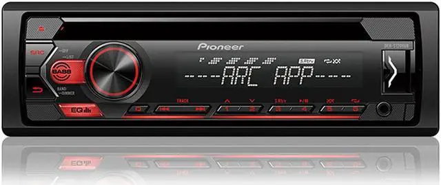 Alt view image 2 of 2 - Pioneer DEH-S1200UB Single-DIN CD Receiver with Pioneer ARC App