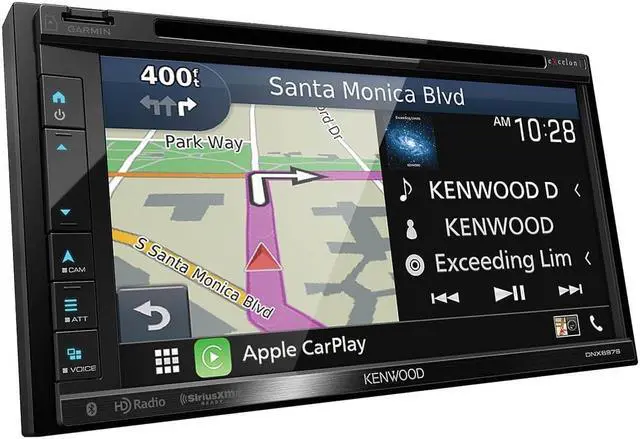 Alt view image 3 of 7 - Kenwood eXcelon DNX697S Navigation DVD Receiver with Bluetooth & HD Radio
