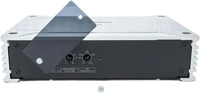 Alt view image 2 of 4 - Kenwood eXcelon XM502-1 Mono Subwoofer Powersports/Marine Amplifier  500 watts RMS x 1 at 2 ohms