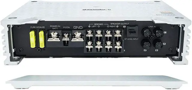 Alt view image 4 of 4 - Kenwood eXcelon XM302-4 4-Channel Powersports/Marine Amplifier  50 watts RMS x 4