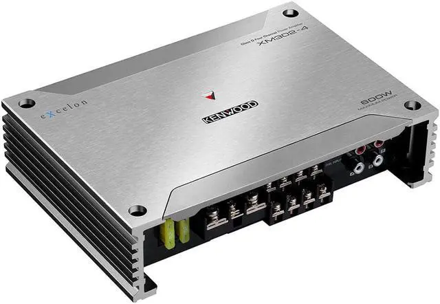 Alt view image 3 of 4 - Kenwood eXcelon XM302-4 4-Channel Powersports/Marine Amplifier  50 watts RMS x 4