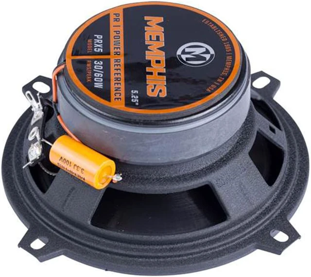 Alt view image 2 of 8 - Memphis Audio PRX5 Power Reference 5.25 2-Way Coaxial Speakers