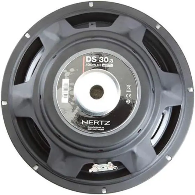 Alt view image 3 of 3 - Hertz DS 30.3 Dieci Series 12 4 Ohm Component Subwoofer