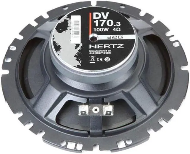Alt view image 2 of 3 - Hertz DSK 170.3 Dieci Series 6.7 Component Speaker System