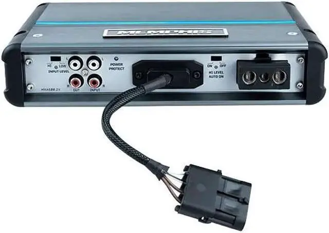 Alt view image 2 of 3 - Memphis Audio MM600.2V 300×2 at 2 Ohm 2-Channel Marine Amplifier