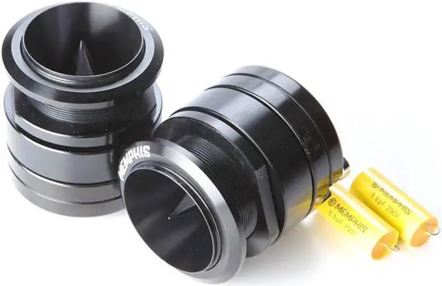 Alt view image 3 of 8 - Memphis Audio MJPT25 MOJO Pro 1 Tweeters