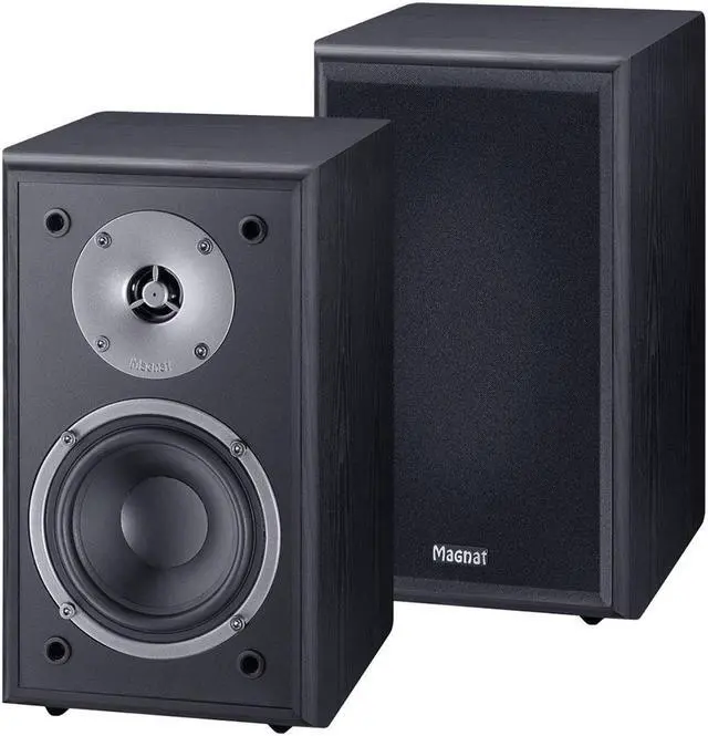 Main image of Magnat Monitor Supreme 102 Black 2 Way, 4.25" Monitor Speaker Pair