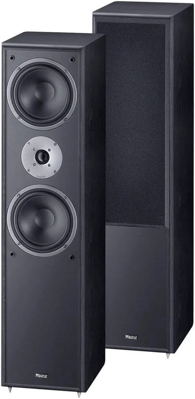 Main image of Magnat MONITOR Supreme 802 Black Pair 2.5 Way, Dual 6" Floorstanding Speaker