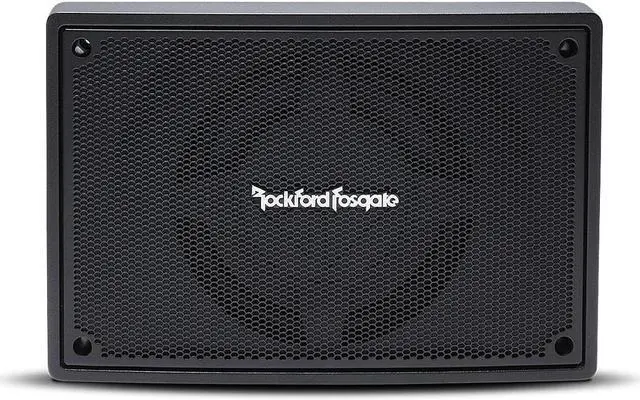 Alt view image 10 of 18 - Rockford Fosgate PS-8 8" 150W RMS Underseat Powered Car Stereo Audio Subwoofer