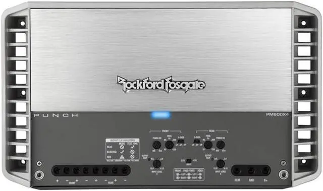 Alt view image 2 of 5 - Rockford Fosgate PM600X4 Punch Marine 600 Watt 4-Channel Amplifier