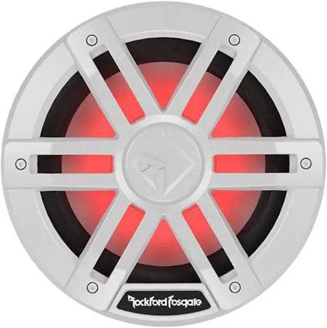 Alt view image 4 of 5 - Rockford Fosgate M1D4-8 8 Color Optix Marine Subwoofer  White