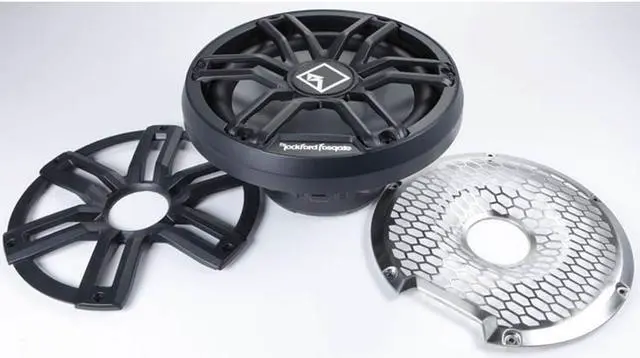 Alt view image 3 of 7 - Rockford Fosgate M2D4-12IB 12 Color Optix Infinite Baffle Marine Subwoofer  Black