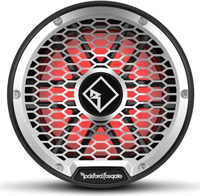 Alt view image 4 of 7 - Rockford Fosgate M2D4-12IB 12 Color Optix Infinite Baffle Marine Subwoofer  Black