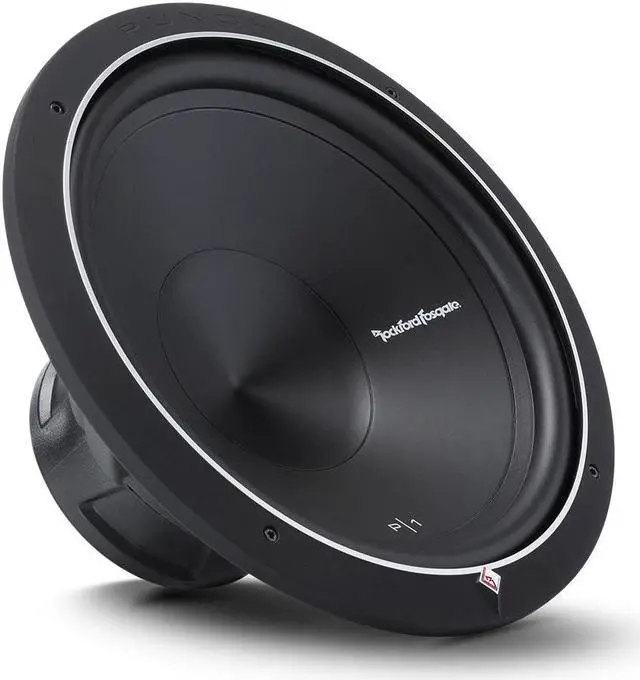Alt view image 5 of 9 - Rockford Fosgate P1S4-15 Punch 15 P1 4-Ohm SVC Subwoofer