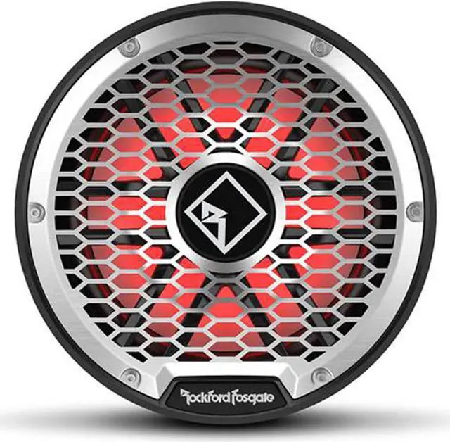 Alt view image 2 of 4 - Rockford Fosgate M2D4-12SB 12 Color Optix Sealed Enclosure Marine Subwoofer  Black