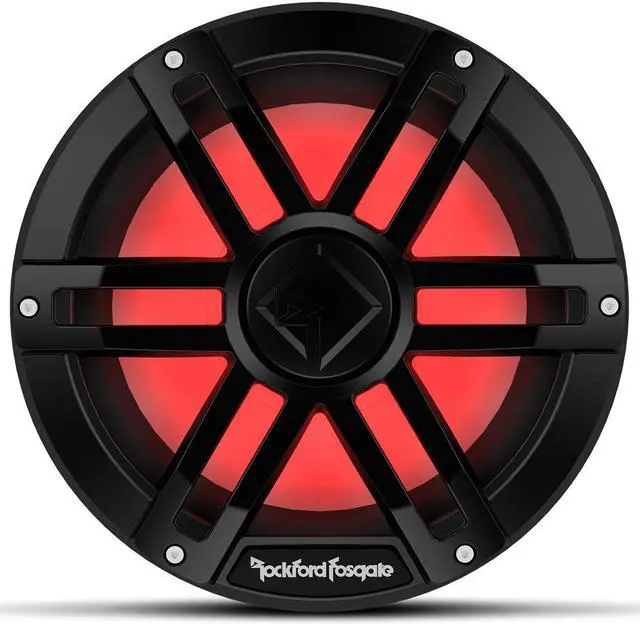 Alt view image 5 of 6 - Rockford Fosgate M1D4-10B 10 Color Optix Marine Subwoofer  Black