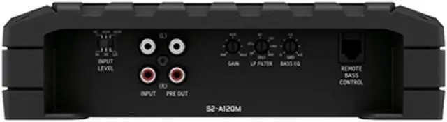 Alt view image 4 of 4 - Alpine S2-A120M S-Series 1200W Mono Amplifier