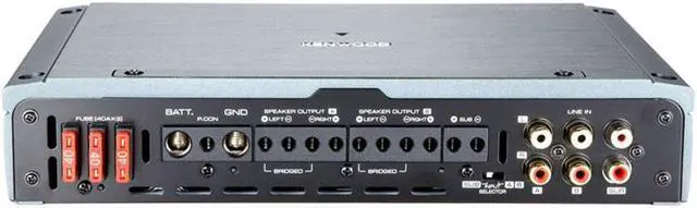 Alt view image 2 of 2 - Kenwood eXcelon XR901-5 XR Reference Series Class D 5 Channel Power Amplifier
