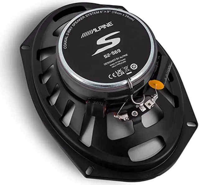 Main image of Alpine S2-S69 S-Series 6x9 Coaxial 2-Way Car Speakers