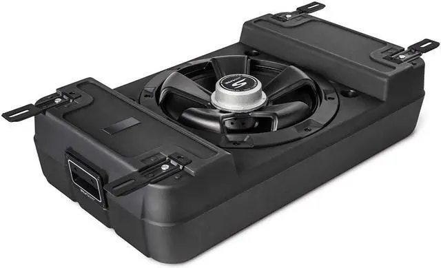 Alt view image 3 of 4 - Alpine SS-SB12 Single 12 Halo S-Series Shallow Pre-Loaded Subwoofer Enclosure