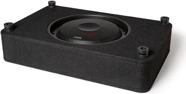Alt view image 4 of 4 - Alpine RS-SB12 12 Halo R-Series Shallow Pre-Loaded Subwoofer Enclosure