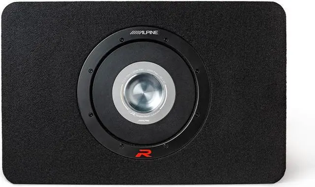 Alt view image 2 of 4 - Alpine RS-SB12 12 Halo R-Series Shallow Pre-Loaded Subwoofer Enclosure