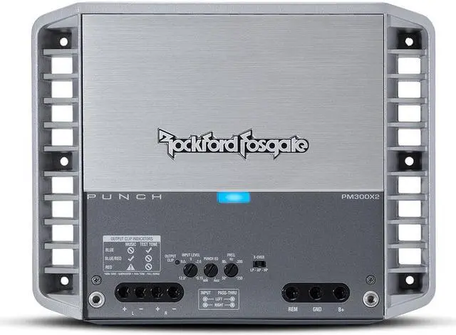 Alt view image 2 of 5 - Rockford Fosgate PM300X2 Punch Marine 300 Watt 2-Channel Amplifier