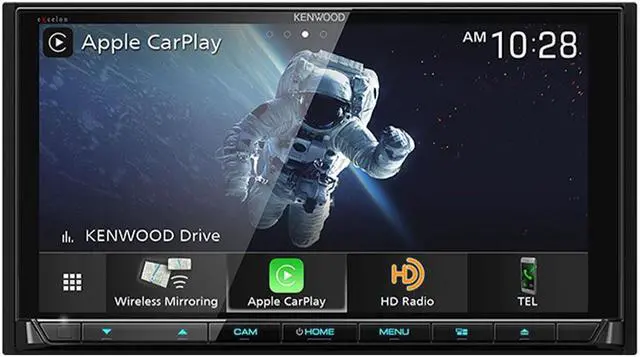 Alt view image 6 of 6 - Kenwood Excelon DDX9907XR 6.8 Inch DVD Receiver with Bluetooth & HD Radio