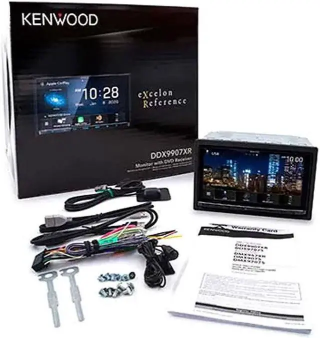 Alt view image 2 of 10 - Kenwood eXcelon DDX9907XR 6.8" DVD Receiver with Bluetooth & HD Radio