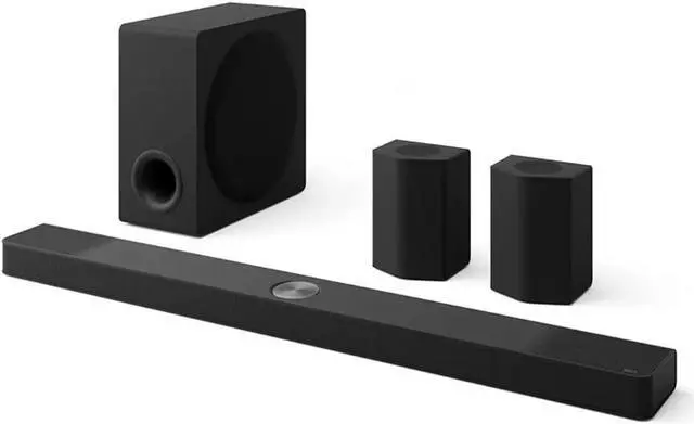 Alt view image 2 of 7 - LG S95TR Home Theater Soundbar 9.1.5 Channel with Rear Speakers and WOW Orchestra