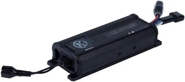 Alt view image 2 of 5 - Memphis Audio MX400.4 MX Powersports Series 4-Channel Compact Amplifier