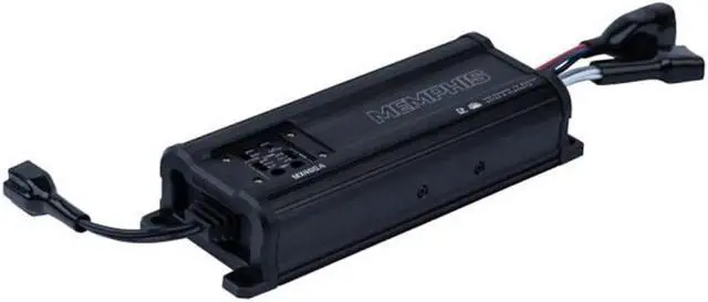 Alt view image 4 of 5 - Memphis Audio MX400.4 MX Powersports Series 4-Channel Compact Amplifier