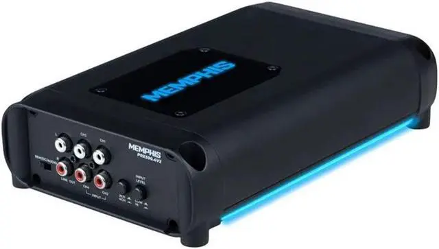 Alt view image 2 of 4 - Memphis Audio PRX500.4V2 Power Reference 4-Channel Amplifier