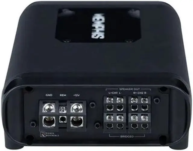 Alt view image 3 of 4 - Memphis Audio PRX500.4V2 Power Reference 4-Channel Amplifier