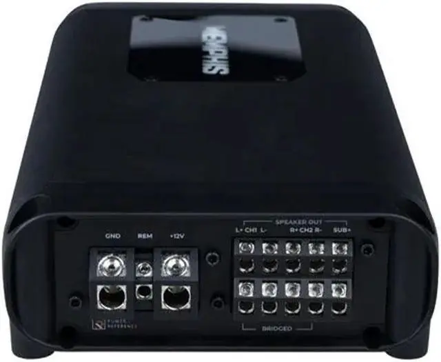 Alt view image 4 of 4 - Memphis Audio PRX800.5V2 Power Reference 5-Channel Amplifier