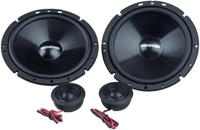 Alt view image 4 of 6 - Memphis Audio SRX60CV Street Reference 6.5" Oversize Component Speakers