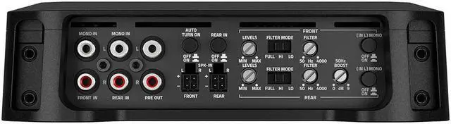 Alt view image 3 of 4 - Hertz DP 4.300 Dieci Power 4-Channel Car amplifier