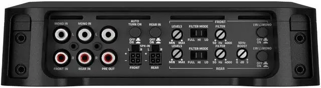 Alt view image 3 of 4 - Hertz DP 4.400 Dieci 4-Channel Class AB Power Amplifier