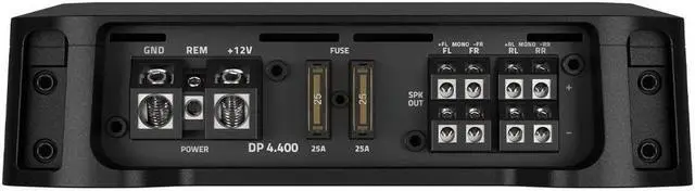 Alt view image 4 of 4 - Hertz DP 4.400 Dieci 4-Channel Class AB Power Amplifier
