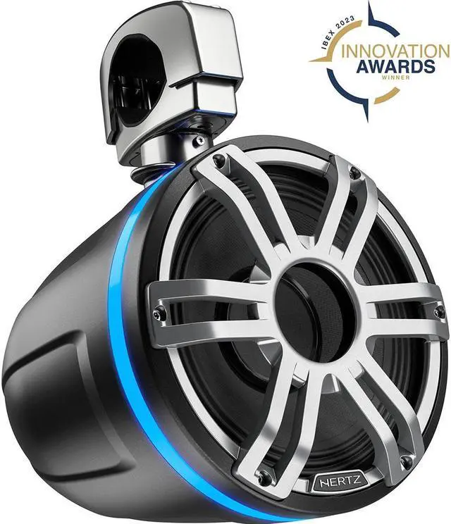 Alt view image 2 of 4 - Hertz HTX 8H S-FL-G 8" Marine Wakeboard Tower Speaker with RGB Lighting - Each