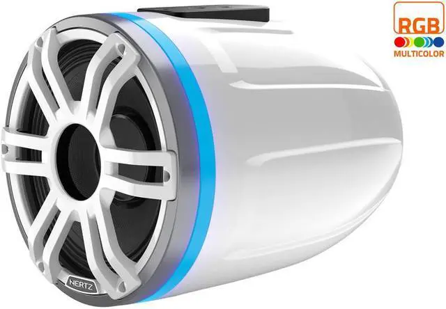 Main image of Hertz HTX 8H S-FL-SW 8" Marine Wakeboard Tower Speaker with RGB Lighting - Each