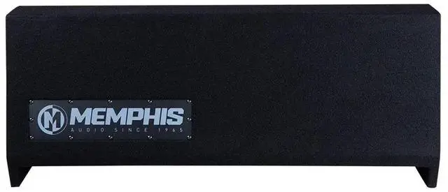 Alt view image 2 of 4 - Memphis Audio MJME6D1TV2 Dual 6.5" 1400W RMS Vented Loaded Subwoofer Enclosure