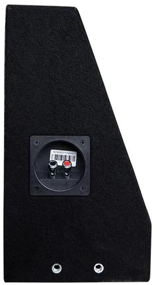Alt view image 4 of 4 - Memphis Audio MJME6D1TV2 Dual 6.5" 1400W RMS Vented Loaded Subwoofer Enclosure