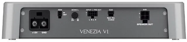 Alt view image 2 of 3 - Hertz VENEZIA V1 1260W RMS Monoblock Marine Amplifier