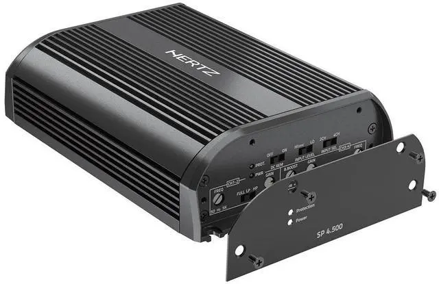 Alt view image 3 of 6 - Hertz SP 4.500 SPL Show 4-Channel Car Amplifier