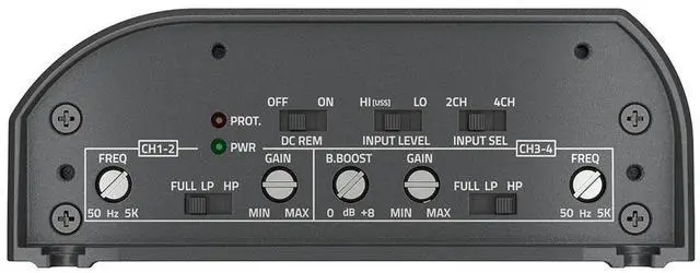 Alt view image 5 of 6 - Hertz SP 4.500 SPL Show 4-Channel Car Amplifier